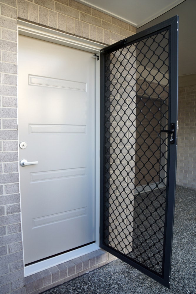 Residential,Entry,Door,With,Security,Screens,Door