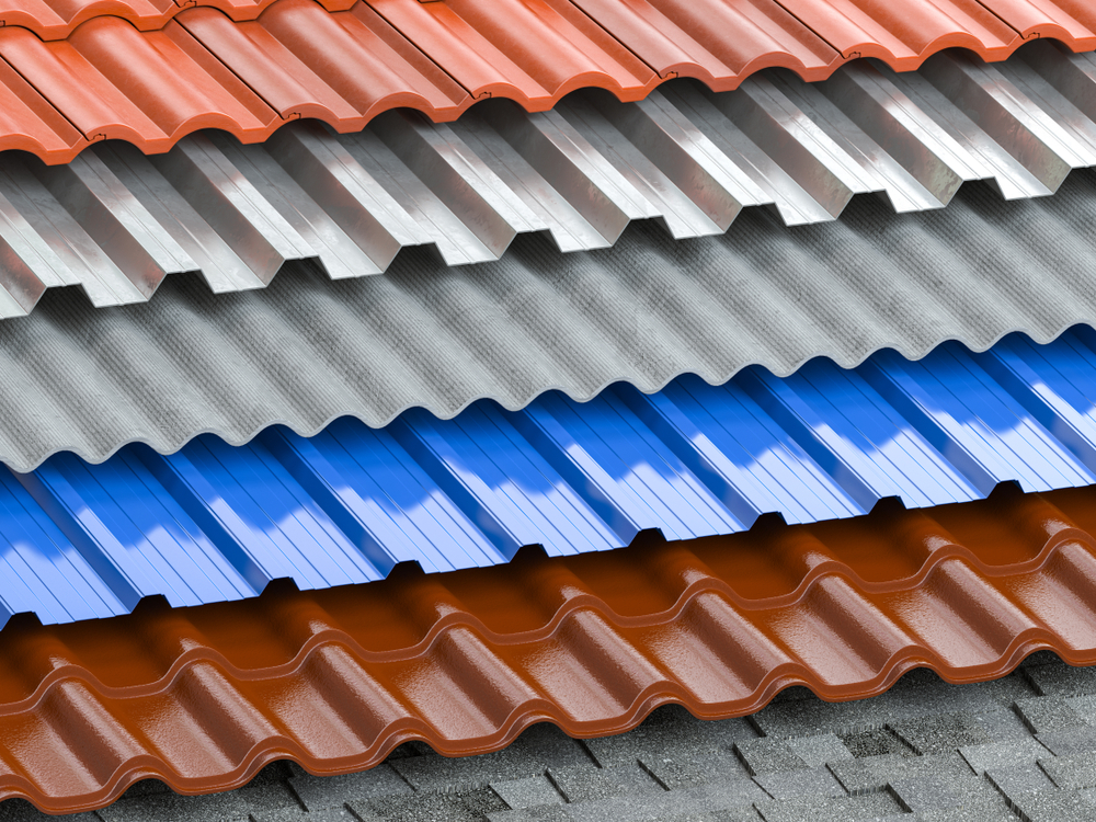 Stacked Roofing Materials
